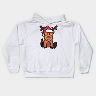 Little Rudolf Kids Hoodie